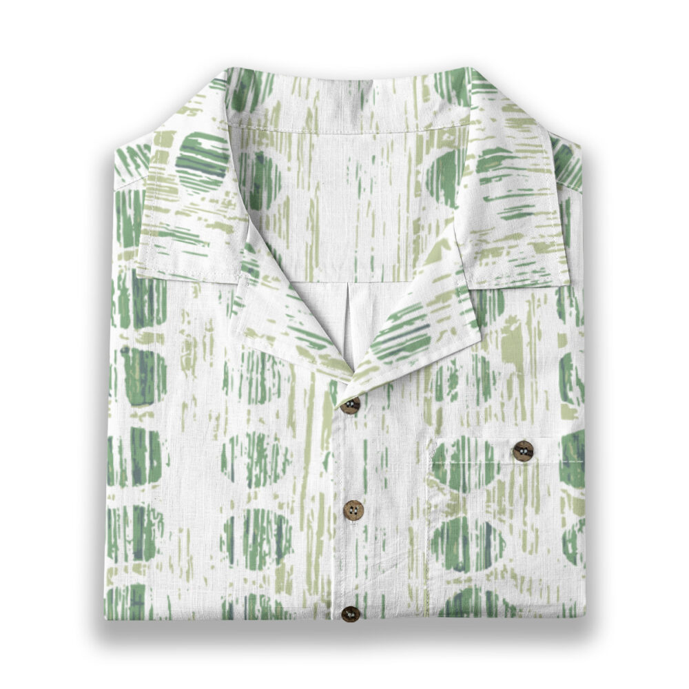 Aloha Closet Mountain Gold Sage Relaxed Resort Shirt product image 6