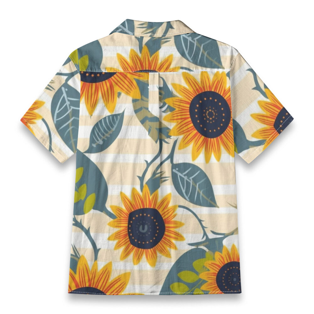 Aloha Closet Eucalyptus Blue Green Minimal Resort Shirt product image 2