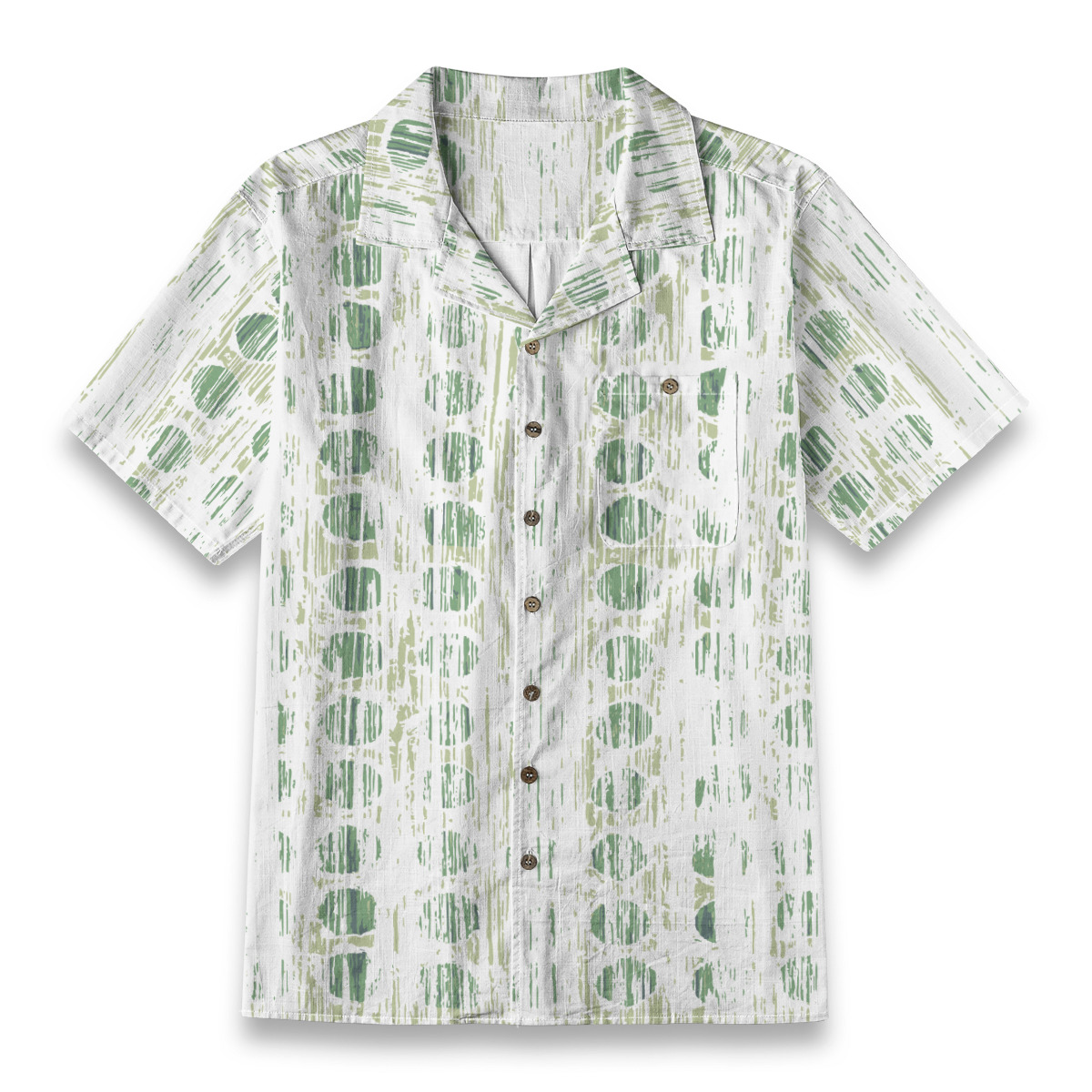 226767-4e1933f6-08a0-4959-97d8-40605e7f488c.jpeg Aloha Closet Mountain Gold Sage Relaxed Resort Shirt product image 1