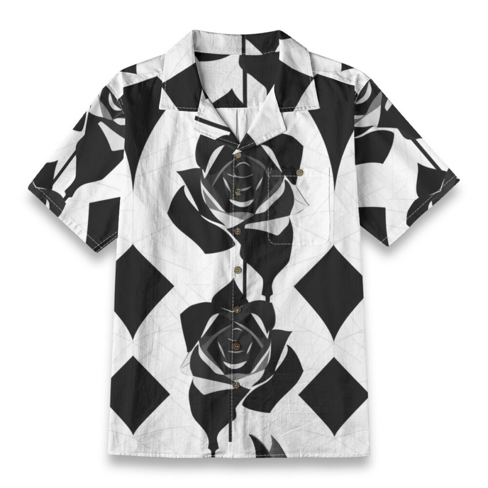 Aloha Closet Lotus Flower Soft Pink Blue Resort Shirt product image 1