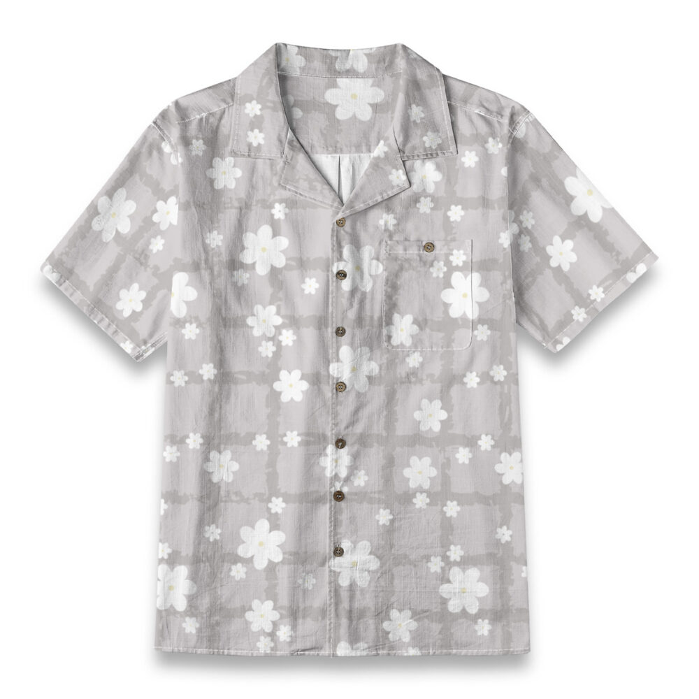 Aloha Closet Palm Leaves Emerald Teal Summer Resort Shirt - Coastal Cut product image 1