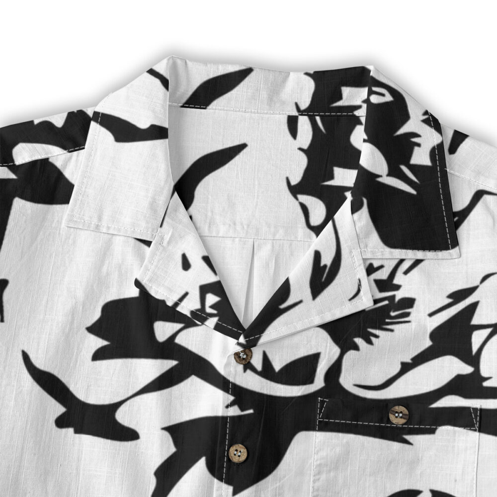 Aloha Closet Flamingo Paradise Pink Turquoise Summer Resort Shirt product image 3