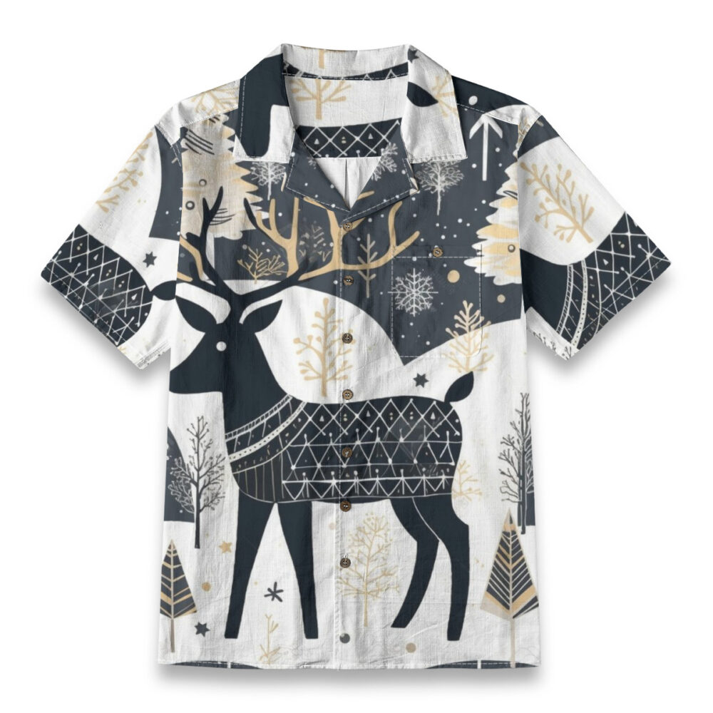 Aloha Closet River Blue Green Nature Resort Shirt product image 1