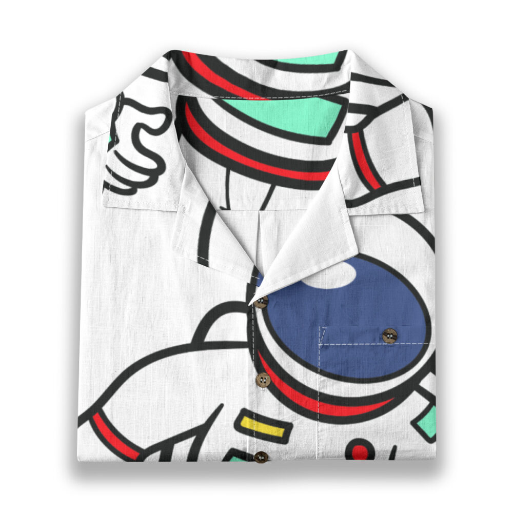 Aloha Closet Rice Terrace Gold Green Summer Resort Shirt - Island Edition product image 6