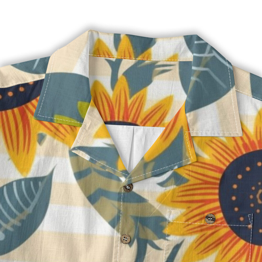 Aloha Closet Eucalyptus Blue Green Minimal Resort Shirt product image 3