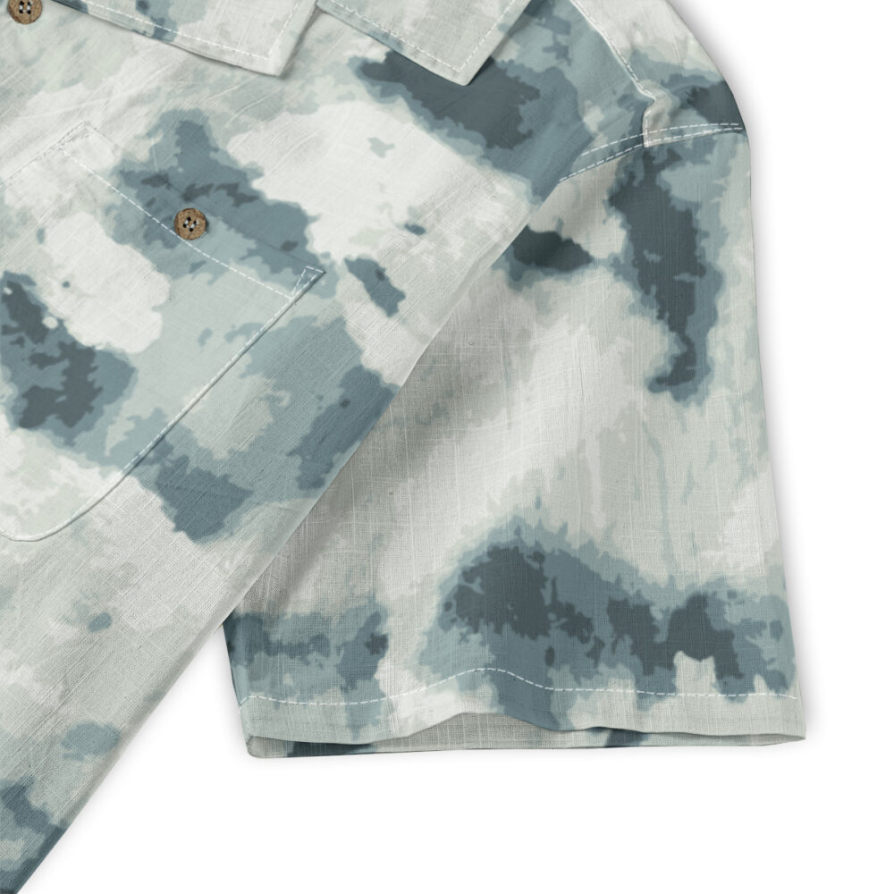Aloha Closet Koi Fish Red Gold Artistic Resort Shirt product image 5