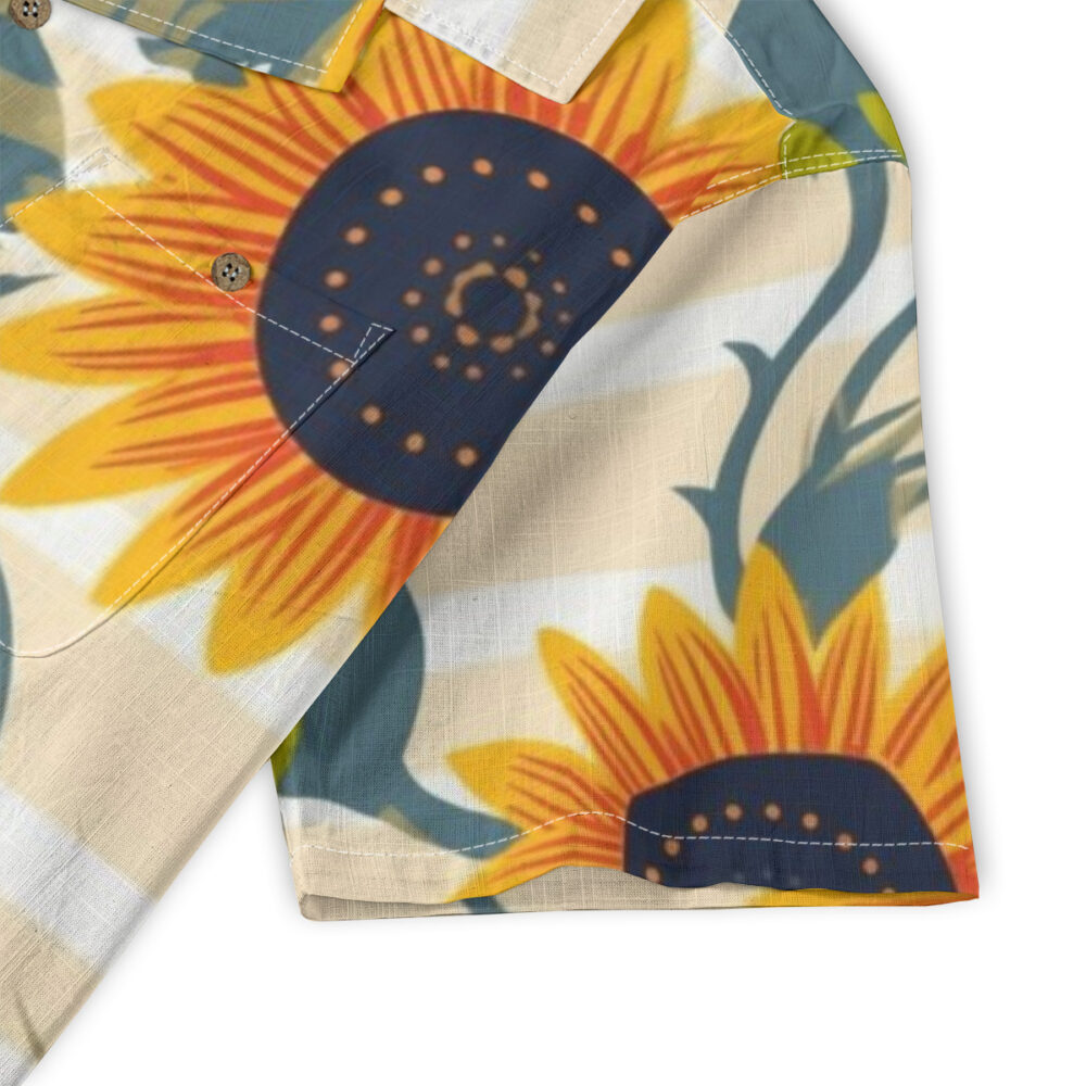 Aloha Closet Eucalyptus Blue Green Minimal Resort Shirt product image 5