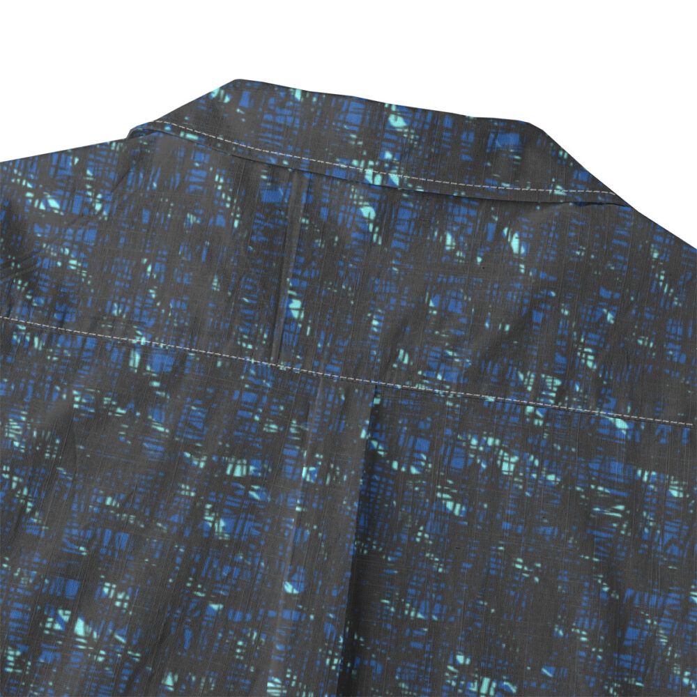 Aloha Closet Ocean Navy Turquoise Coastal Resort Shirt - Island Edition product image 4