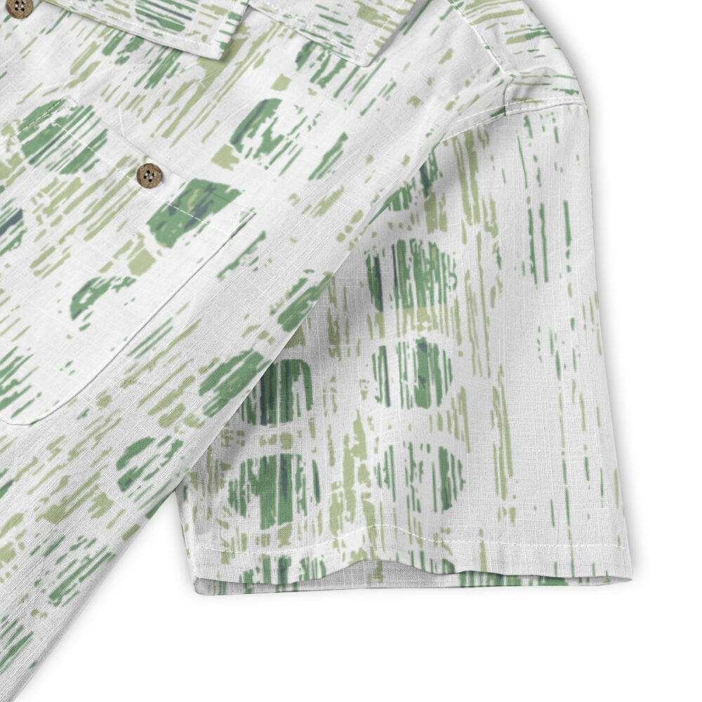 Aloha Closet Mountain Gold Sage Relaxed Resort Shirt product image 5